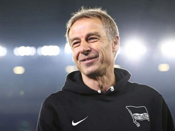 Article image:Jürgen Klinsmann steps down as Hertha BSC boss