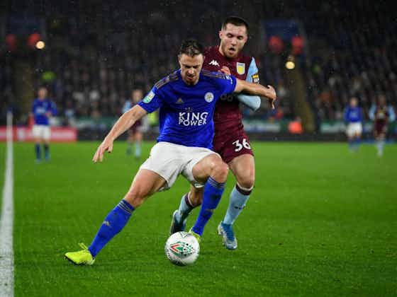 Article image:Jonny Evans: Leicester aiming to finish above Manchester City
