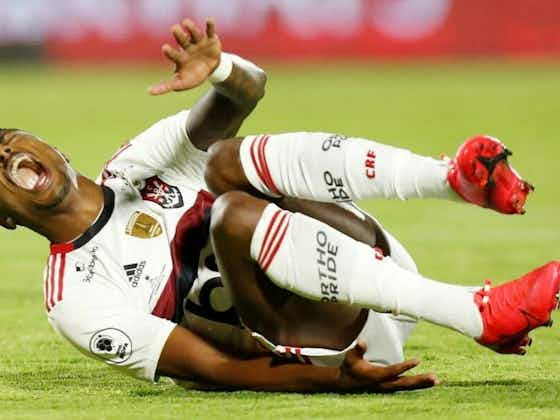 Article image:Bruno Henrique did not suffer fracture in Wednesday's Recopa draw