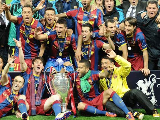 Article image:Barcelona's best ever XI ... The team in full 👑