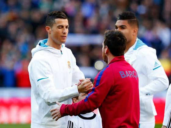 Article image:Cristiano Ronaldo speaks on his 'healthy rivalry' with Lionel Messi