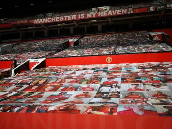 Article image:📸  We love the banner behind the goal at Old Trafford 🚩