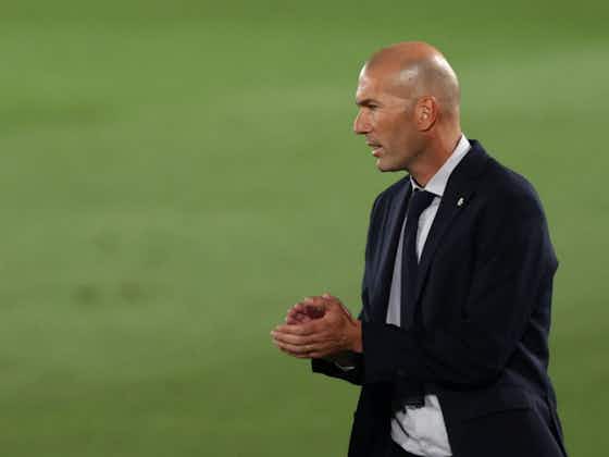 Article image:Zinedine Zidane not fazed by criticism of Real's style