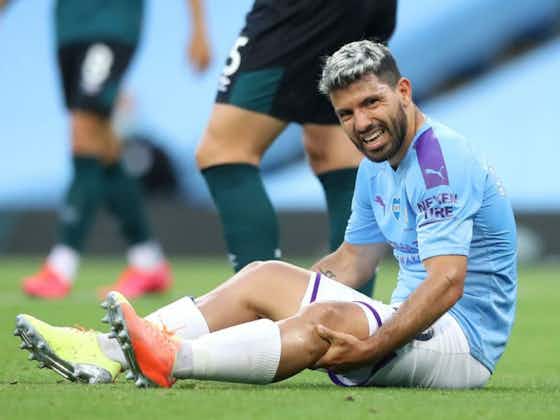 Article image:Sergio Agüero 'admits' he won't be fit for Champions League