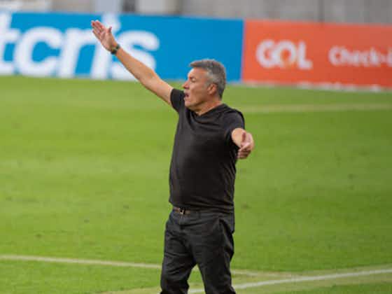 Article image:Domènec Torrent explains his second-half substitutions after defeat