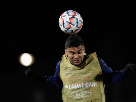 Article image:Casemiro included in Real Madrid squad for Inter Milan clash