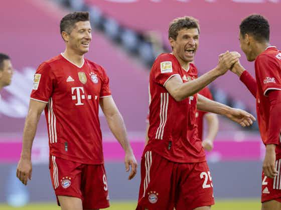 Article image:Bayern put SIX past Gladbach to celebrate title win