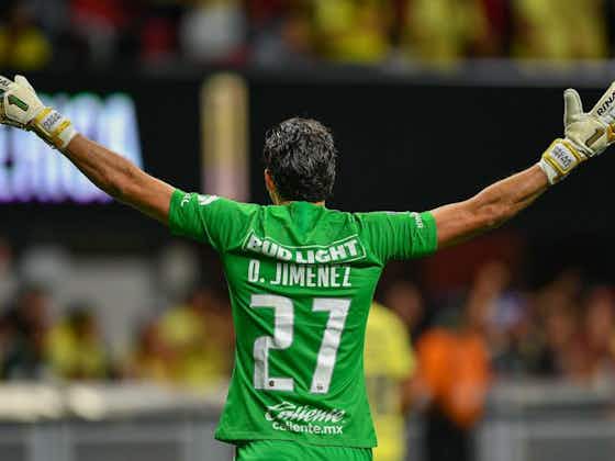 Article image:América's stand-in keeper Óscar Jiménez praised for 'fantastic' form