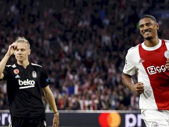Article image:Erik ten Hag critical of Ajax's performance despite beating Beşiktaş