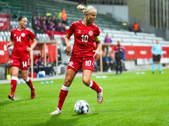 Article image:Pernille Harder becomes Denmark's leading goal scorer male or female