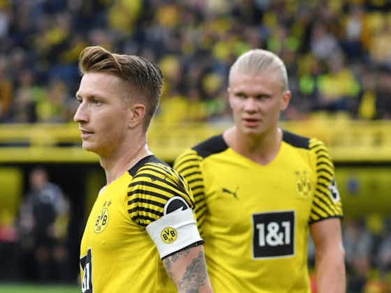 Article image:Dortmund expect 'tight' call on Haaland and Reus before Sporting tie