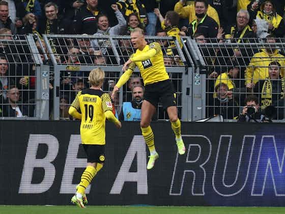 Article image:🇩🇪 Haaland brace sends Dortmund top of the Bundesliga