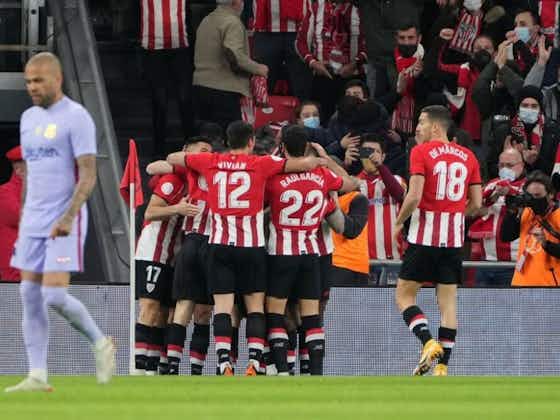 Article image:Athletic Club dramatically knock holders Barça out of Copa del Rey AET