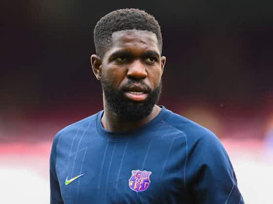 Article image:Barcelona confirm foot surgery for Samuel Umtiti