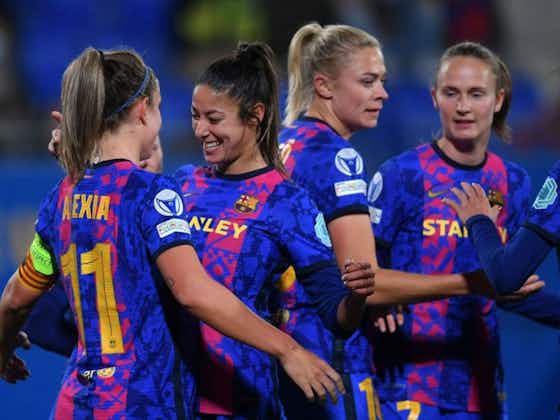 Article image:Barcelona Femení scrape past Real Madrid to reach Supercopa final