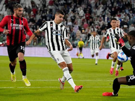 Article image:Milan and Juventus name their starting XIs