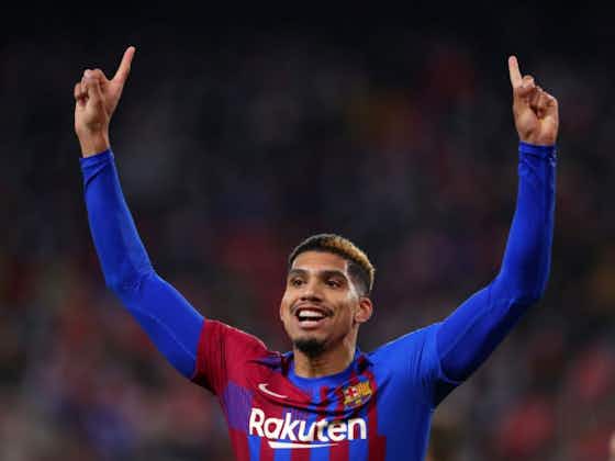 Article image:Agent: Ronald Araujo wants to stay at Barcelona