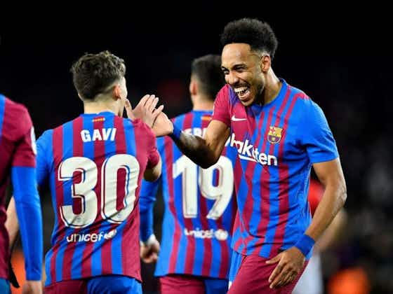 Article image:🇪🇸 Aubameyang and Dembélé on target as Barcelona rout Athletic Club