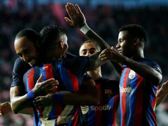 Article image:🎥 Raphinha nets on debut as Barcelona hit six