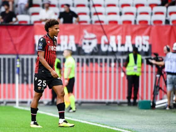 Article image:Jean-Clair Todibo sent off for Nice after just NINE seconds 😳