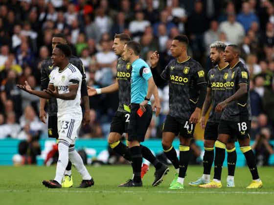Article image:📸 Leeds down to 10-men after ridiculous Luis Sinisterra red card 🟥