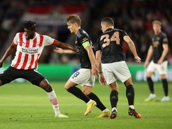 Article image:Our 3️⃣ points as Arsenal easily beaten by PSV