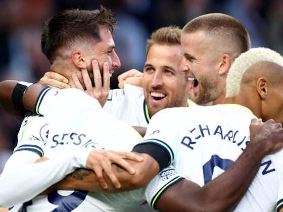 Article image:Tottenham name starting XI for CL trip to Frankfurt