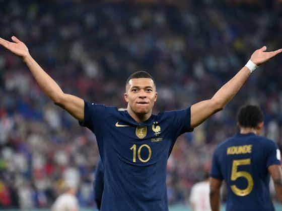 Article image:Kylian Mbappé moves past a French legend on World Cup goals 🇫🇷
