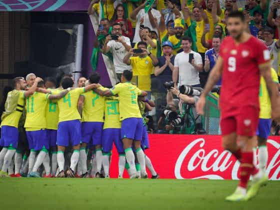 Article image:Brazil start with a bang; Portugal win thriller and Uruguay held