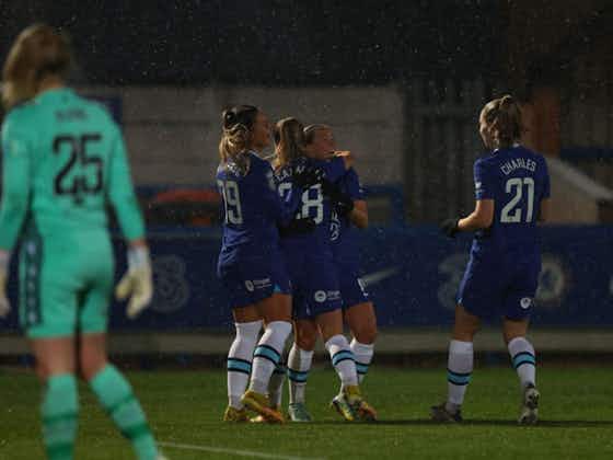 Article image:WSL: Chelsea edge past Reading; Manchester derby stalemate & more