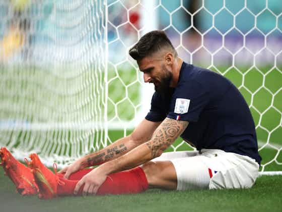 Article image:📸 Olivier Giroud produces one of the misses of the tournament 😳