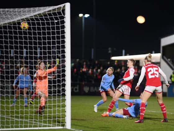 Article image:💫 Arsenal reach Women's League Cup final after defeating Manchester City
