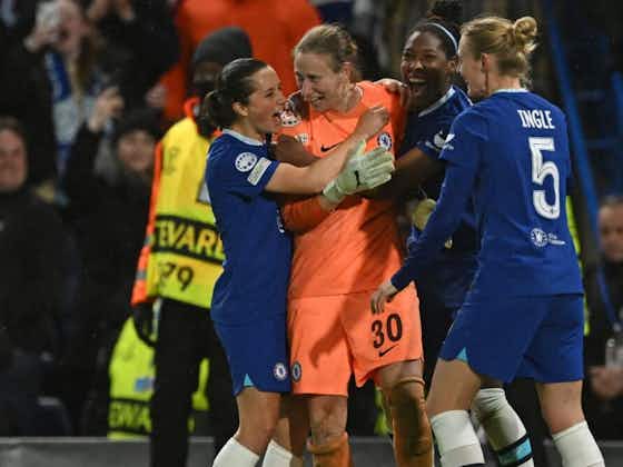 Article image:💫 Chelsea knock UWCL holders Lyon out on pens; Wolfsburg edge past PSG