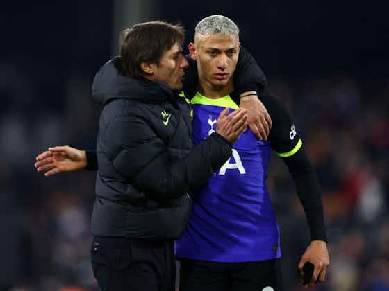 Article image:Conte doesn't hold back on Richarlison rant and his own future