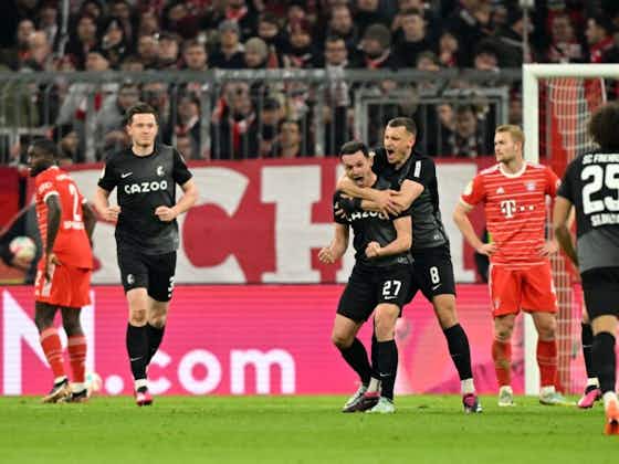 Article image:🇩🇪 Freiburg pull off historic upset to knock Bayern out of DFB Pokal