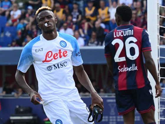 Article image:🇮🇹 Osimhen shines but Napoli let two-goal lead slip for Bologna draw