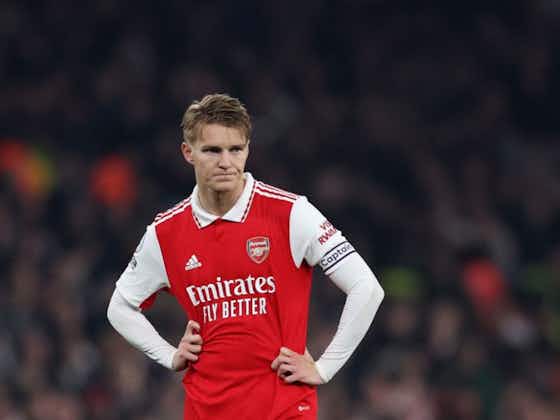 Article image:Martin Ødegaard says season 'stings' and denies contract reports