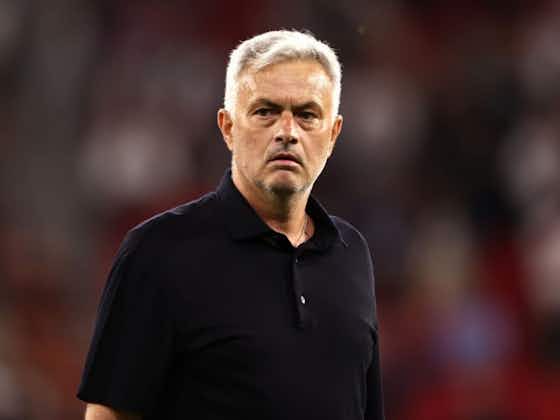 Article image:Roma manager Mourinho hit with Uefa ban for abusing referee Taylor