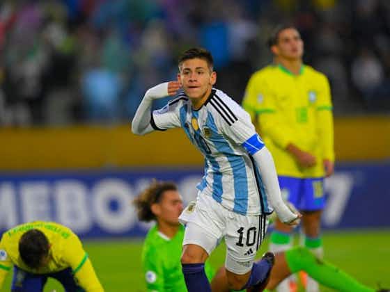 Article image:🌍 Argentina starlet hits hat-trick in U17 World Cup thrashing of Brazil