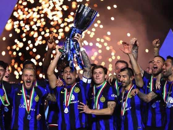 Article image:🏆 Inter claim Supercoppa three-peat with late win over 10-man Napoli