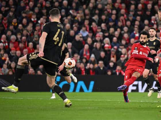 Article image:Salah breaks Liverpool record as Reds run riot against vs Sparta 👑