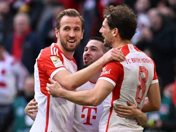 Article image:🇩🇪 Harry Kane hits Bundesliga landmark as Bayern Munich thrash Mainz