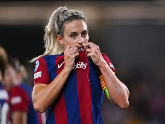 Article image:🗣️ Alexia Putellas exclusive: At Barça we used to wash our own kit