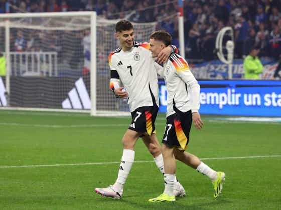 Image de l'article :Germany follow Austria's lead and score after just 7 seconds vs France 👏