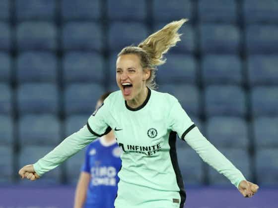 Article image:Chelsea return to WSL summit; Arsenal win derby; Liverpool run riot