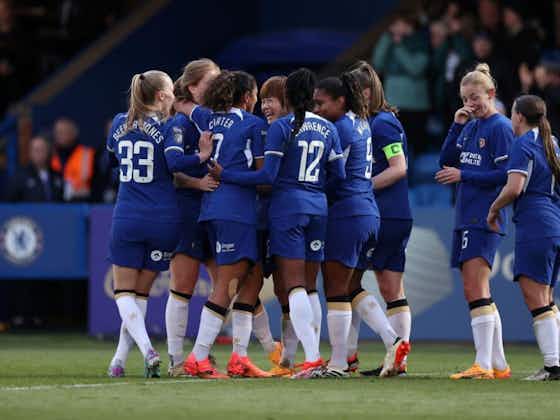 Article image:Chelsea head back top of WSL with Aston Villa thrashing