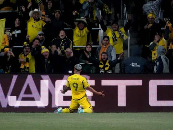 Article image:Crew take Champions Cup first-leg advantage after downing Monterrey