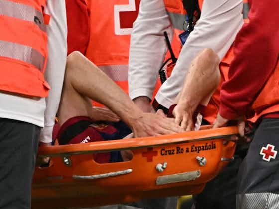 Article image:Barcelona confirm ankle injury for Frenkie de Jong