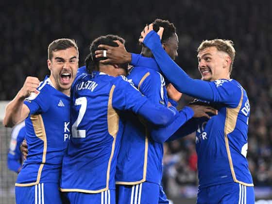 Gambar artikel:Leicester promoted to the Premier League after Leeds hammered by QPR