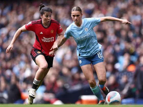 Article image:Man City Women's star banned for offensive gesture towards United fans